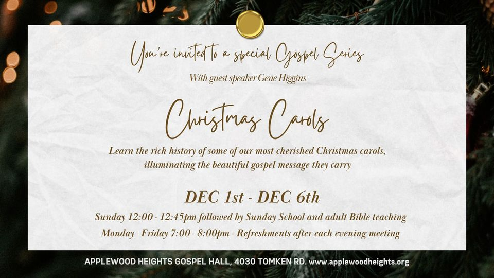 Gene Higgins Christmas Carols