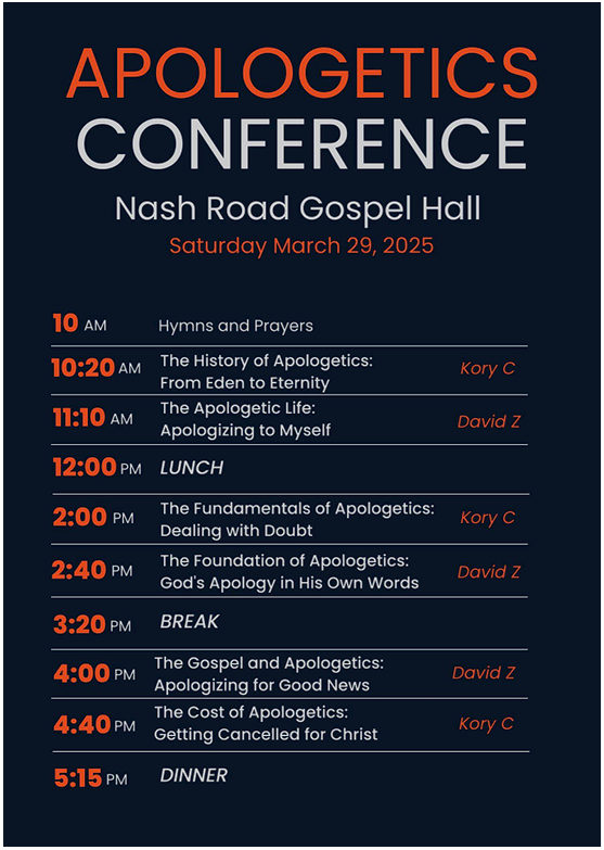 Nash Road Apologetics Conference