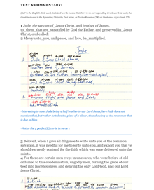 Jude Notes